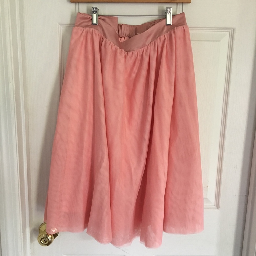 Pink Tulle of the Trade skirt from ModCloth 4x